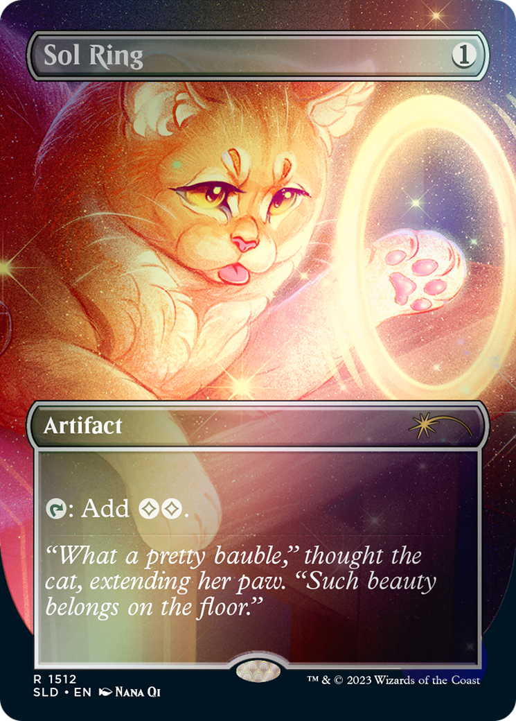 Sol Ring (1512) // Sol Ring [Secret Lair Commander Deck: Raining Cats and Dogs] | Tabernacle Games