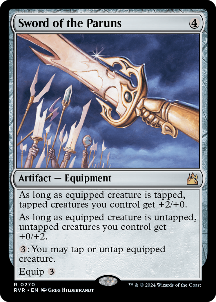 Sword of the Paruns [Ravnica Remastered] | Tabernacle Games