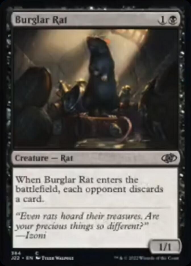 Burglar Rat [Jumpstart 2022] | Tabernacle Games