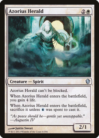 Azorius Herald [Commander 2013] | Tabernacle Games