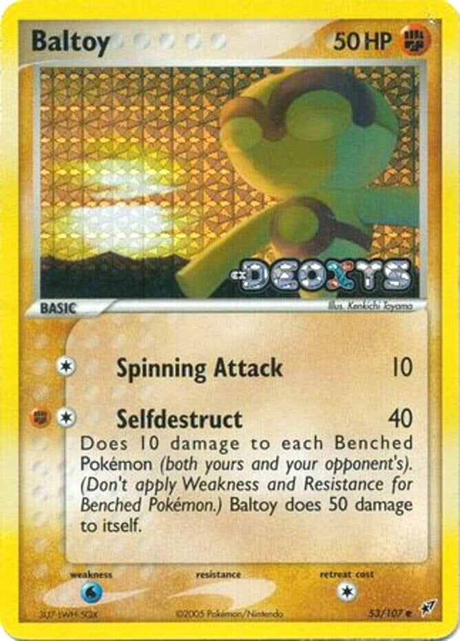 Baltoy (53/107) (Stamped) [EX: Deoxys] | Tabernacle Games