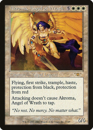 Akroma, Angel of Wrath [Legions] | Tabernacle Games
