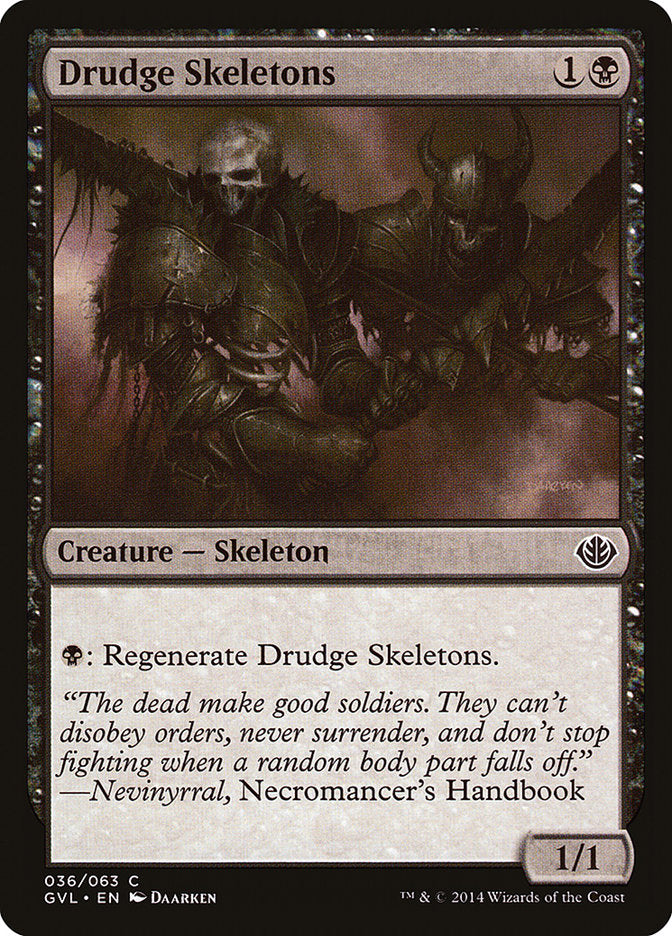 Drudge Skeletons (Garruk vs. Liliana) [Duel Decks Anthology] | Tabernacle Games