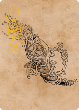 Decanter of Endless Water Art Card (Gold-Stamped Signature) [Commander Legends: Battle for Baldur's Gate Art Series] | Tabernacle Games