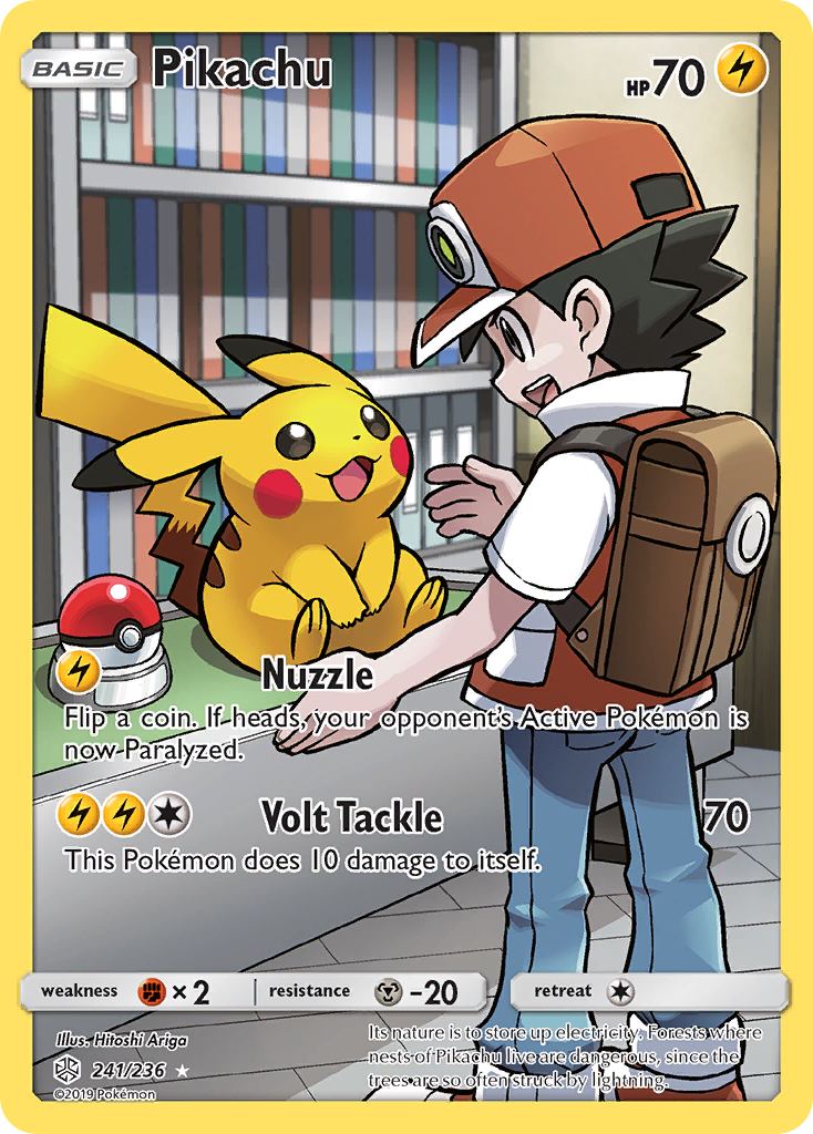 Pikachu (241/236) [Sun & Moon: Cosmic Eclipse] | Tabernacle Games