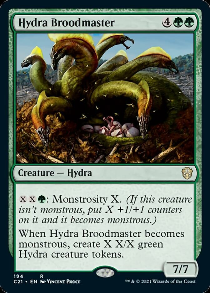 Hydra Broodmaster [Commander 2021] | Tabernacle Games