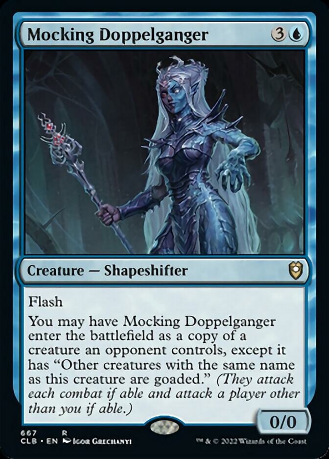 Mocking Doppelganger [Commander Legends: Battle for Baldur's Gate] | Tabernacle Games