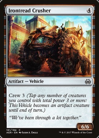 Irontread Crusher [Aether Revolt] | Tabernacle Games