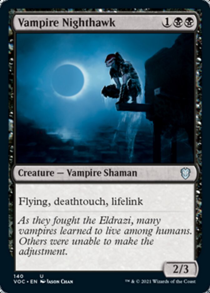 Vampire Nighthawk [Innistrad: Crimson Vow Commander] | Tabernacle Games