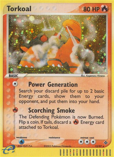 Torkoal (12/97) [EX: Dragon] | Tabernacle Games