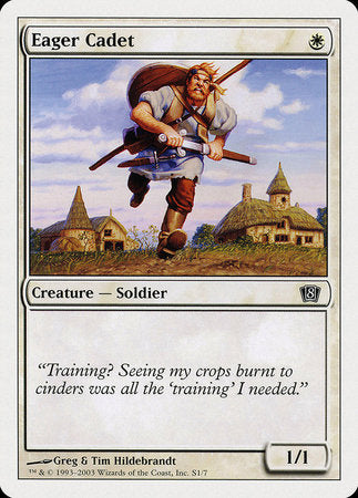Eager Cadet [Eighth Edition] | Tabernacle Games