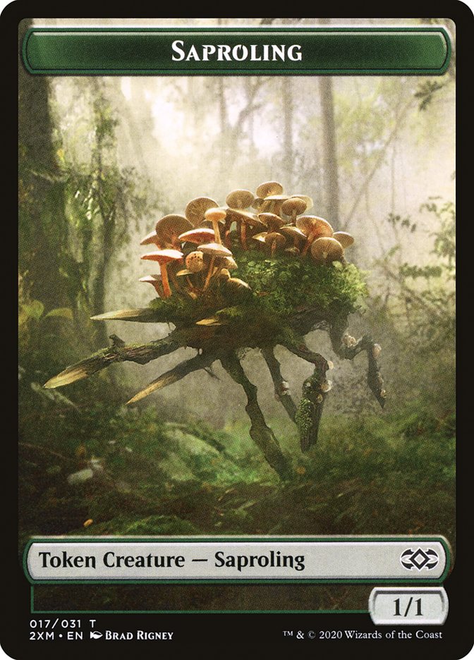 Saproling Token [Double Masters] | Tabernacle Games