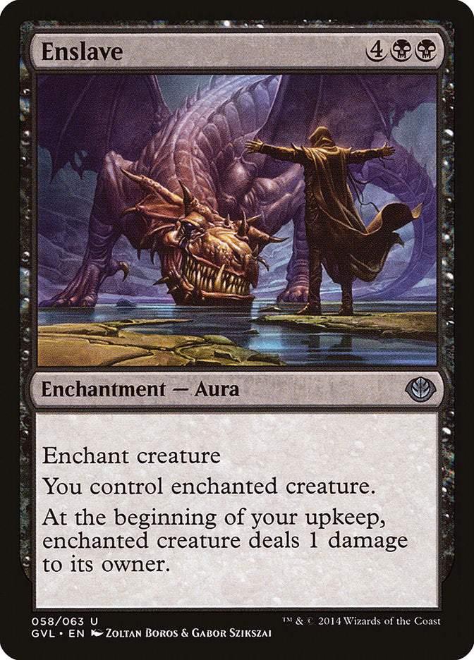 Enslave (Garruk vs. Liliana) [Duel Decks Anthology] | Tabernacle Games