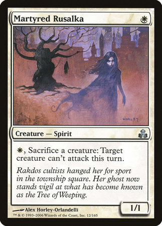 Martyred Rusalka [Guildpact] | Tabernacle Games