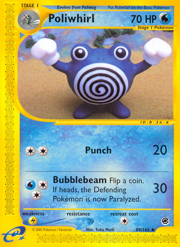 Poliwhirl (89/165) [Expedition: Base Set] | Tabernacle Games