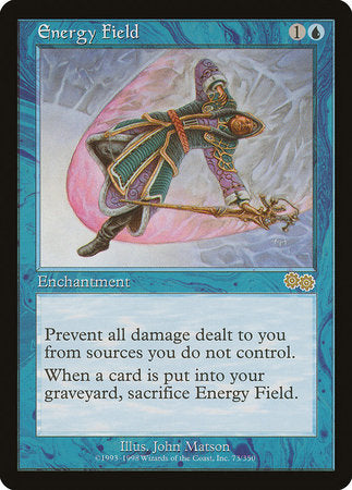 Energy Field [Urza's Saga] | Tabernacle Games
