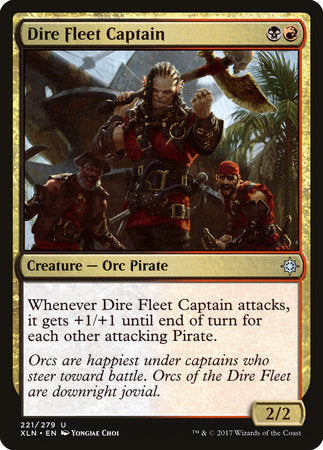 Dire Fleet Captain [Ixalan] | Tabernacle Games