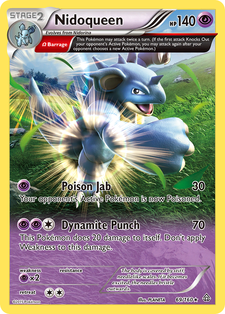 Nidoqueen (69/160) [XY: Primal Clash] | Tabernacle Games