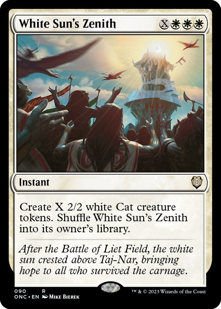 White Sun's Zenith [Phyrexia: All Will Be One Commander] | Tabernacle Games
