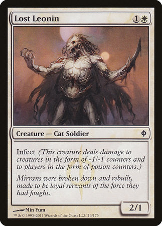 Lost Leonin [New Phyrexia] | Tabernacle Games