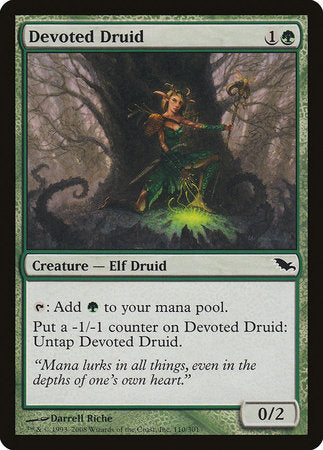 Devoted Druid [Shadowmoor] | Tabernacle Games