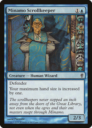 Minamo Scrollkeeper [Conspiracy] | Tabernacle Games