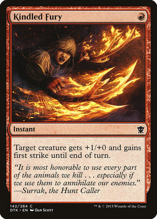 Kindled Fury [Dragons of Tarkir] | Tabernacle Games