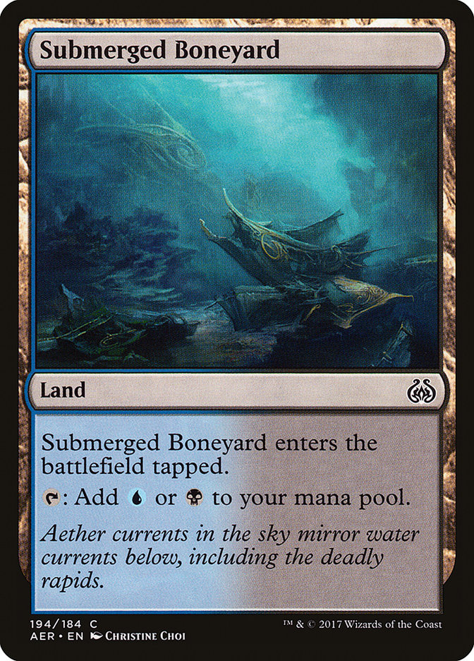 Submerged Boneyard [Aether Revolt] | Tabernacle Games