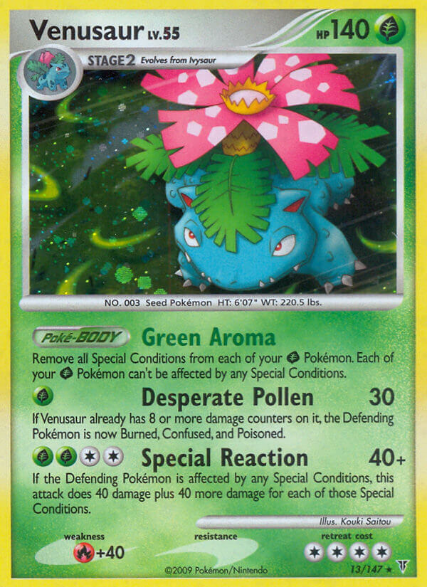 Venusaur (13/147) (Theme Deck Exclusive) [Platinum: Supreme Victors] | Tabernacle Games