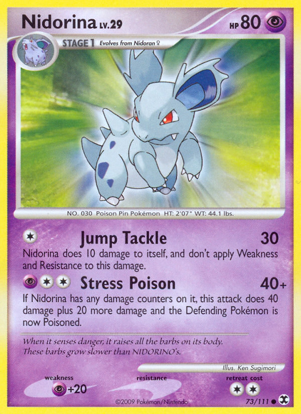 Nidorina (73/111) [Platinum: Rising Rivals] | Tabernacle Games