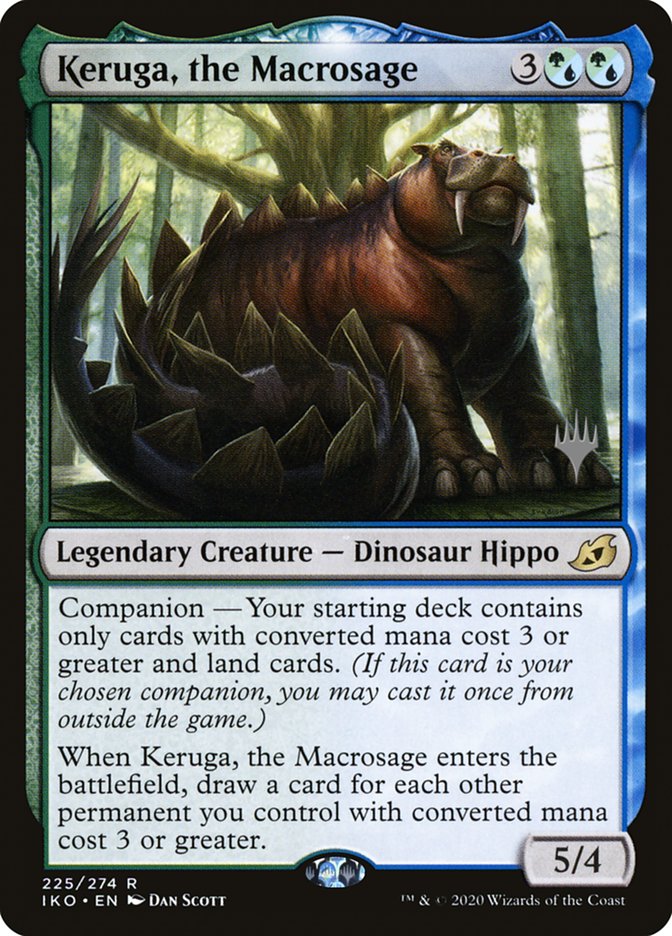 Keruga, the Macrosage (Promo Pack) [Ikoria: Lair of Behemoths Promos] | Tabernacle Games