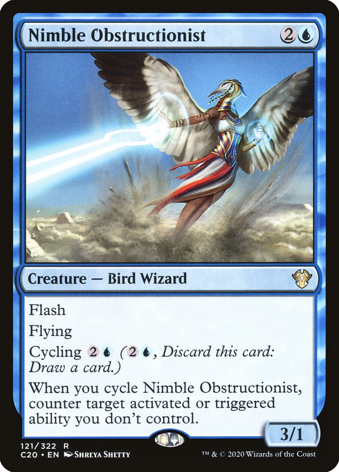 Nimble Obstructionist [Commander 2020] | Tabernacle Games