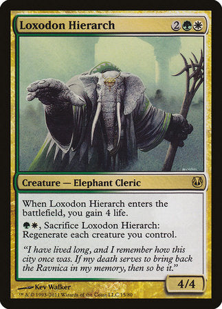 Loxodon Hierarch [Duel Decks: Ajani vs. Nicol Bolas] | Tabernacle Games