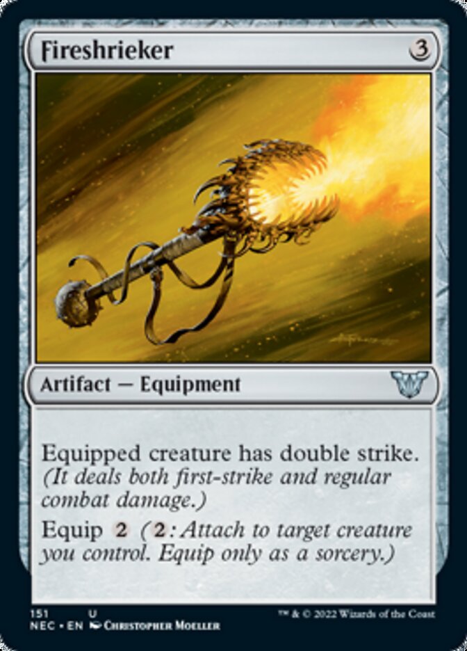 Fireshrieker [Kamigawa: Neon Dynasty Commander] | Tabernacle Games