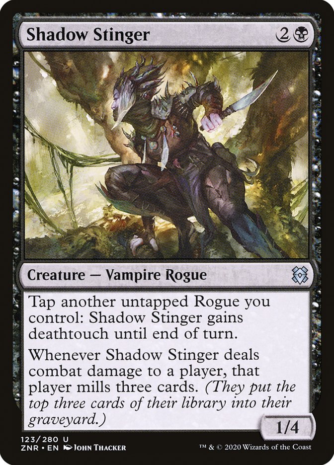 Shadow Stinger [Zendikar Rising] | Tabernacle Games