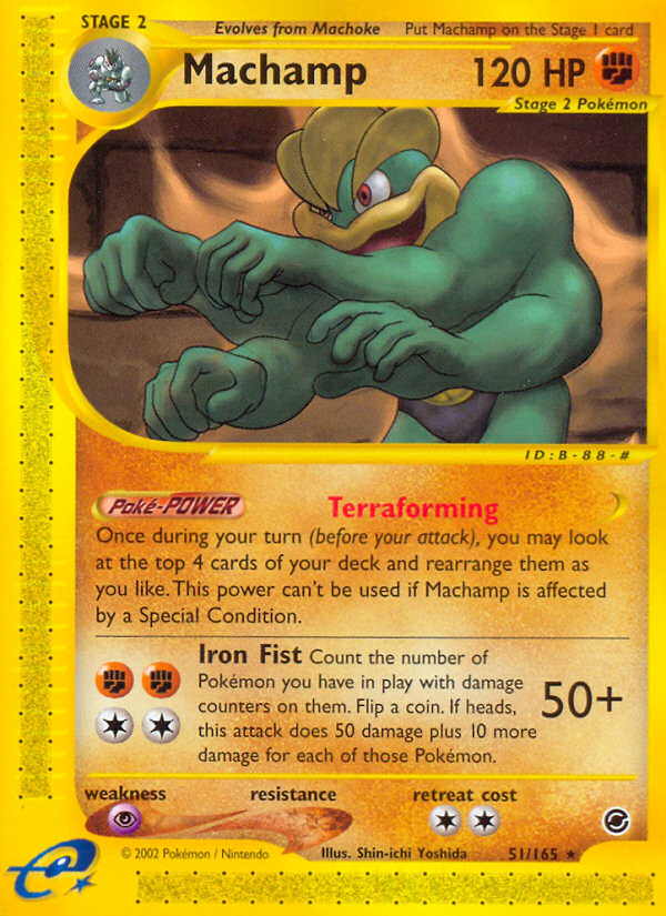 Machamp (51/165) [Expedition: Base Set] | Tabernacle Games