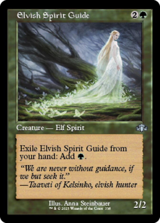 Elvish Spirit Guide (Retro) [Dominaria Remastered] | Tabernacle Games