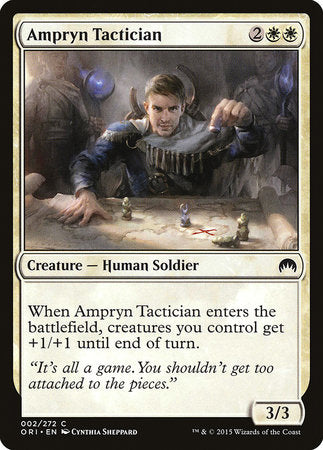 Ampryn Tactician [Magic Origins] | Tabernacle Games