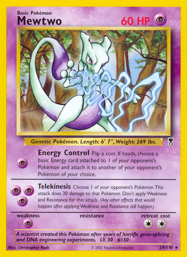 Mewtwo (29/110) [Legendary Collection] | Tabernacle Games