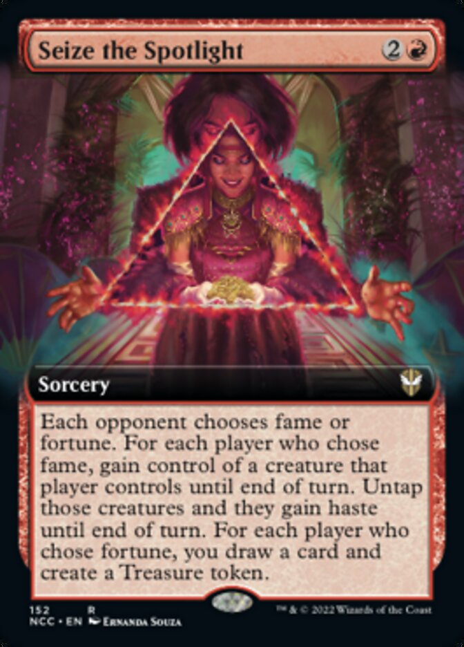 Seize the Spotlight (Extended Art) [Streets of New Capenna Commander] | Tabernacle Games