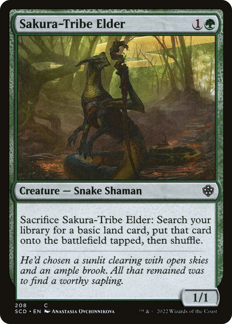 Sakura-Tribe Elder [Starter Commander Decks] | Tabernacle Games