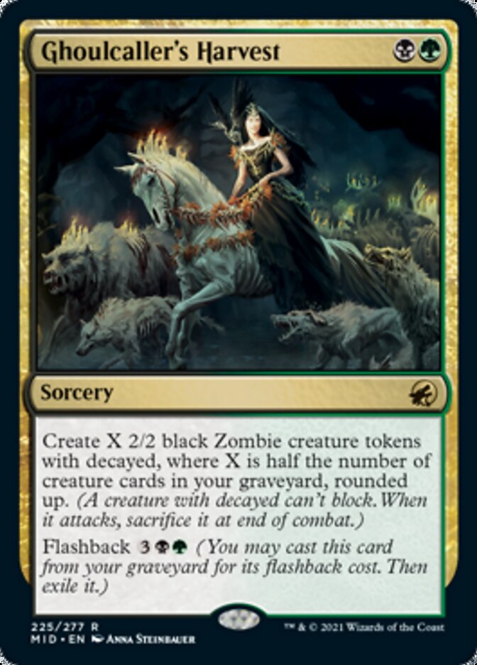 Ghoulcaller's Harvest [Innistrad: Midnight Hunt] | Tabernacle Games