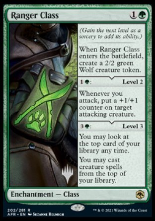 Ranger Class (Promo Pack) [Dungeons & Dragons: Adventures in the Forgotten Realms Promos] | Tabernacle Games