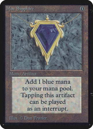 Mox Sapphire [Limited Edition Alpha] | Tabernacle Games