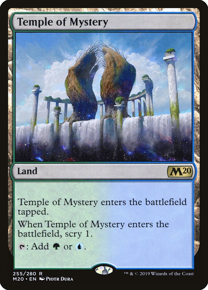 Temple of Mystery [Core Set 2020] | Tabernacle Games