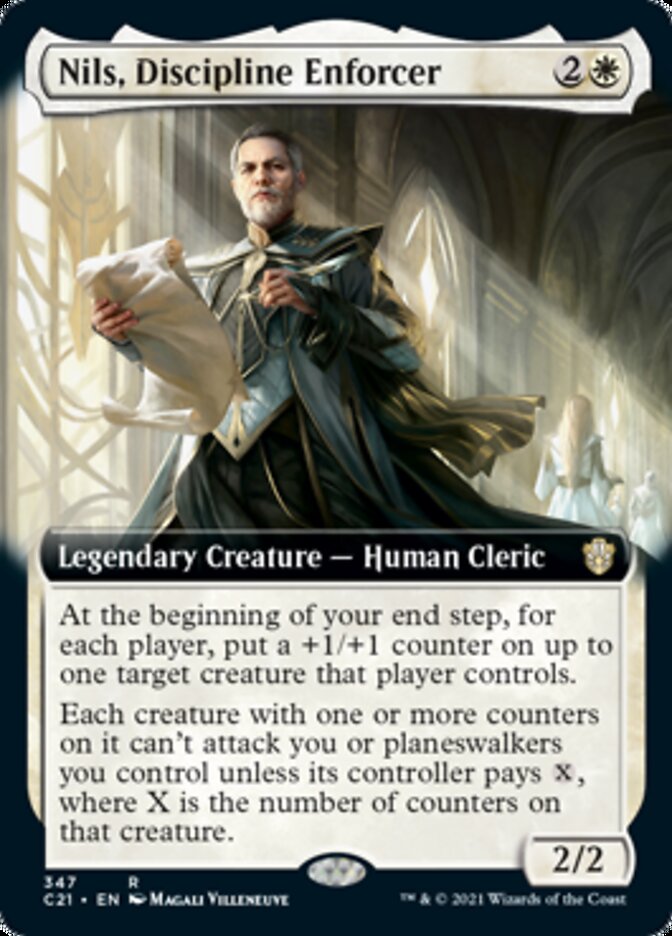 Nils, Discipline Enforcer (Extended) [Commander 2021] | Tabernacle Games