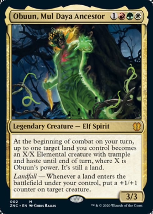 Obuun, Mul Daya Ancestor [Commander: Zendikar Rising] | Tabernacle Games