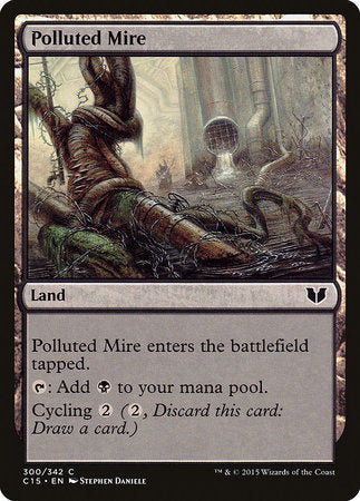 Polluted Mire [Commander 2015] | Tabernacle Games