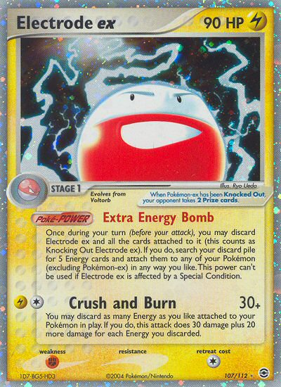 Electrode ex (107/112) [EX: FireRed & LeafGreen] | Tabernacle Games