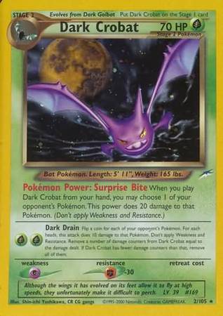 Dark Crobat (2/105) [Neo Destiny Unlimited] | Tabernacle Games